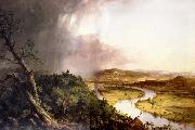 Vue du mont Holyoke,pres de Northampton dans le Massachusetts Apres l'orage Thomas Cole